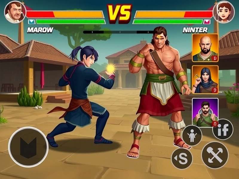 Telugu Warrior Star character customization screen